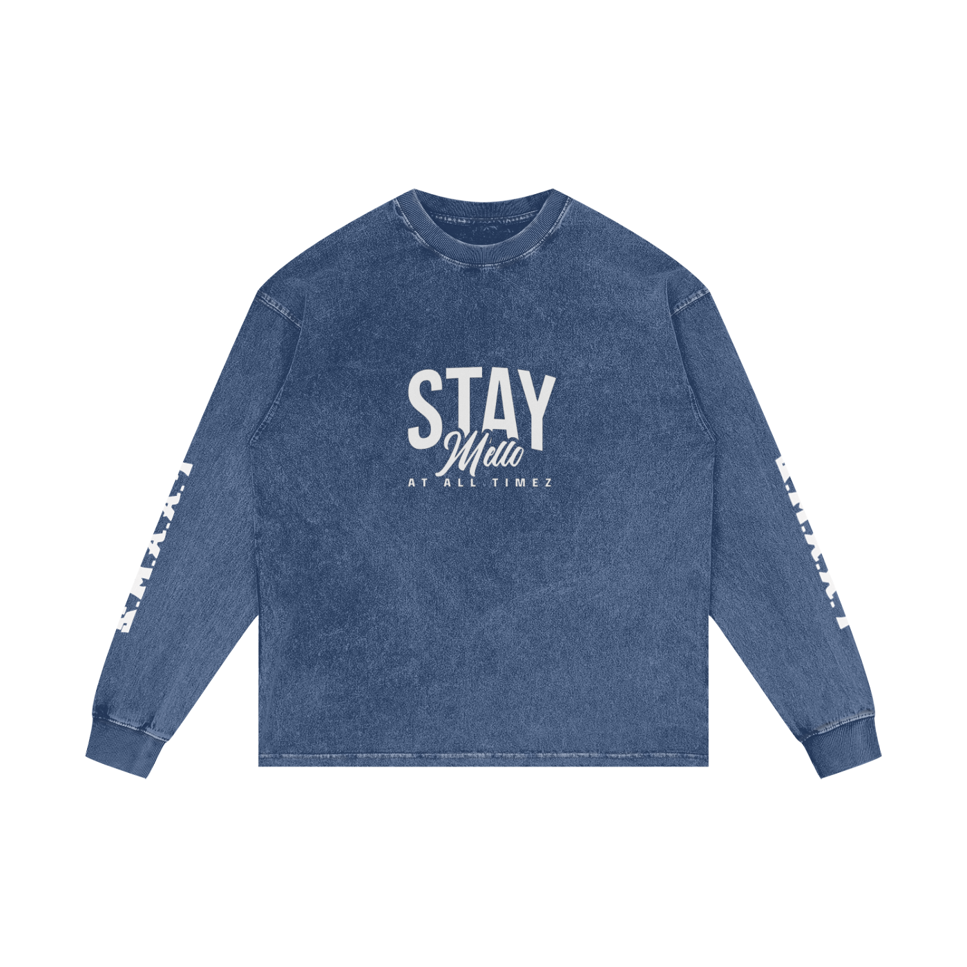 Acid Wash Long Sleeve T-Shirt