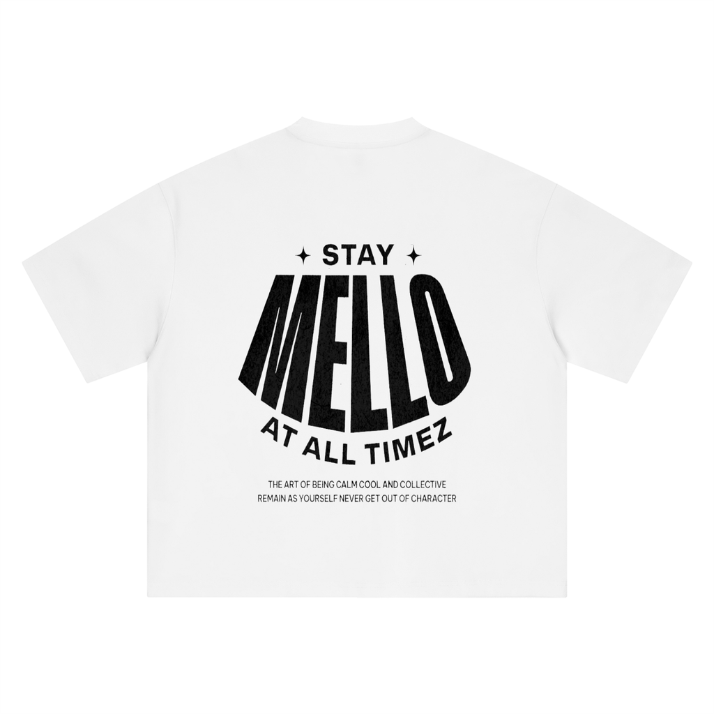 "The Motto" Boxy Oversized T-Shirt
