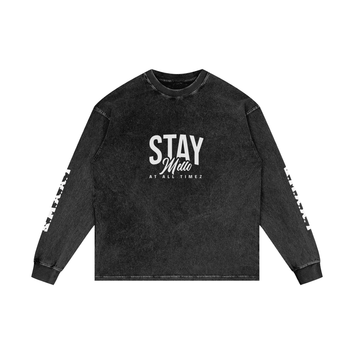 Acid Wash Long Sleeve T-Shirt