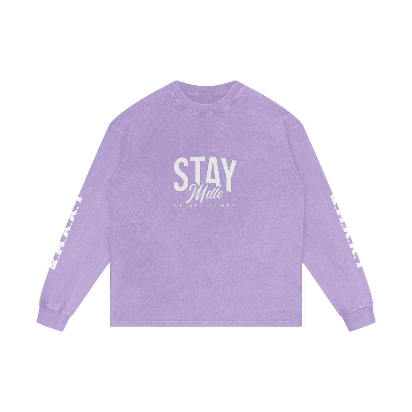 Acid Wash Long Sleeve T-Shirt
