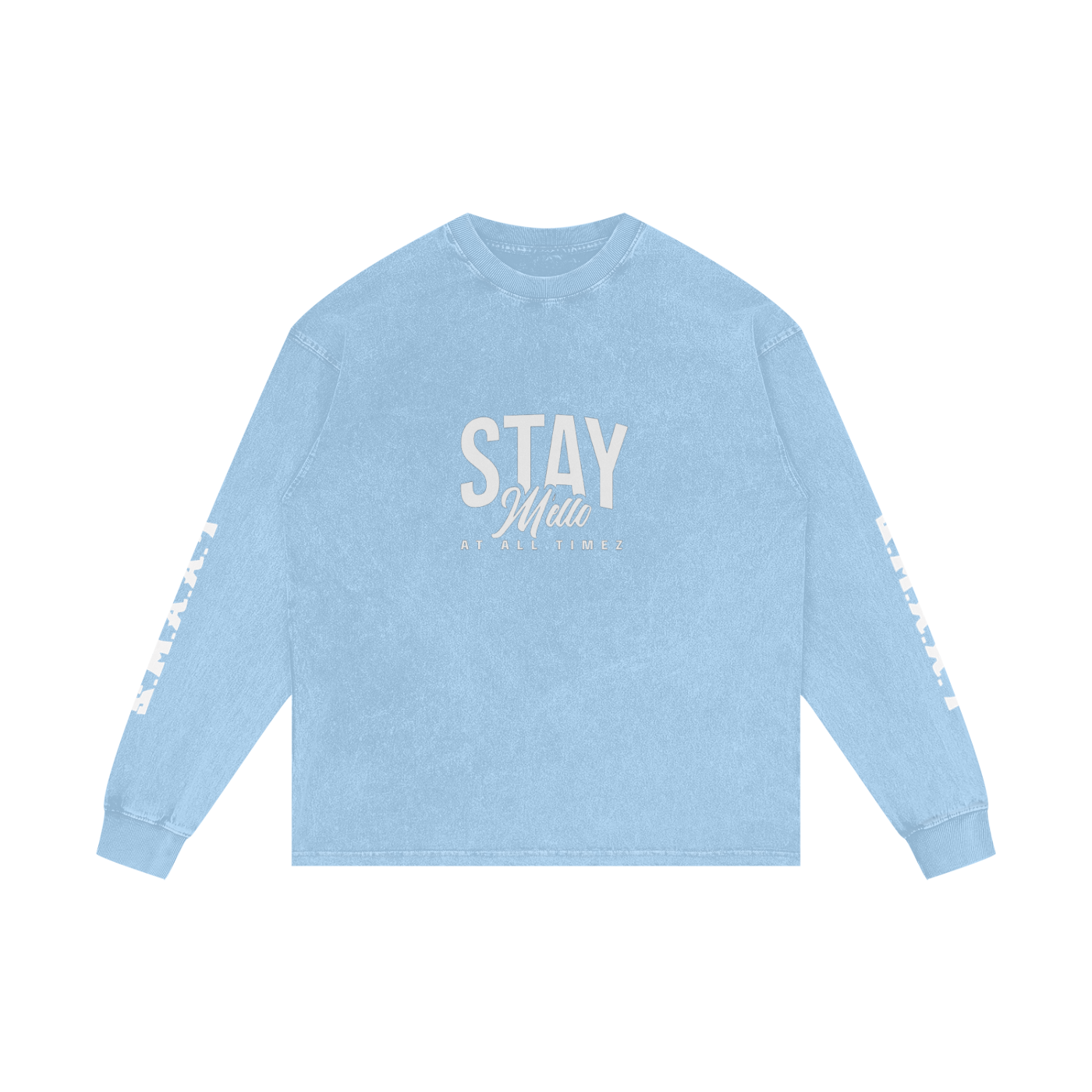 Acid Wash Long Sleeve T-Shirt