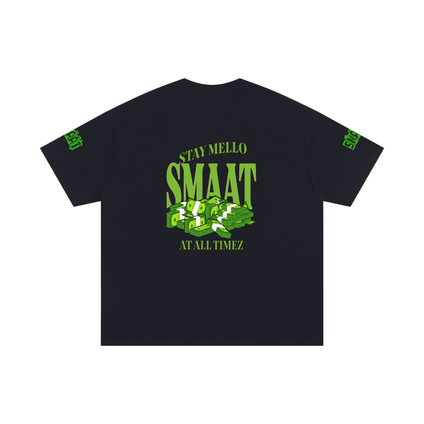 "Addicted to Green" Oversized Cotton T shirt